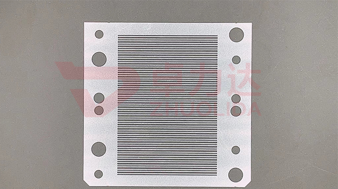 Precision lenticular sheet etching process