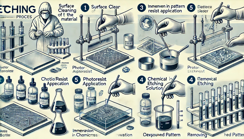 how to etching stainless steel